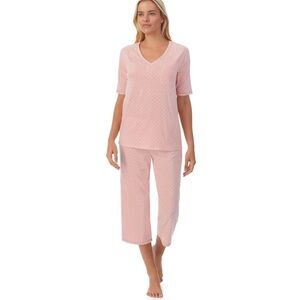 Cuddl Duds Women’s Moisture-Wicking 2-Piece Pajama Set Pink Size Small NWT